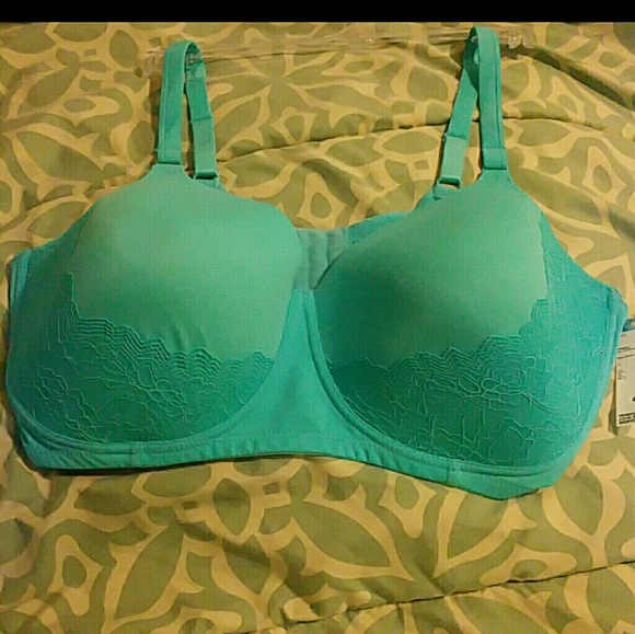 SOLD💢💢WOMENS FULL FIGURE BRA COLOR BLUE. - Picture 2 of 4